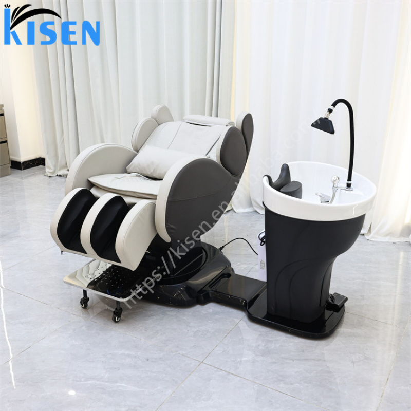 Spa Massager - custom.Luxury Rotation Hair Washing Chair Modern