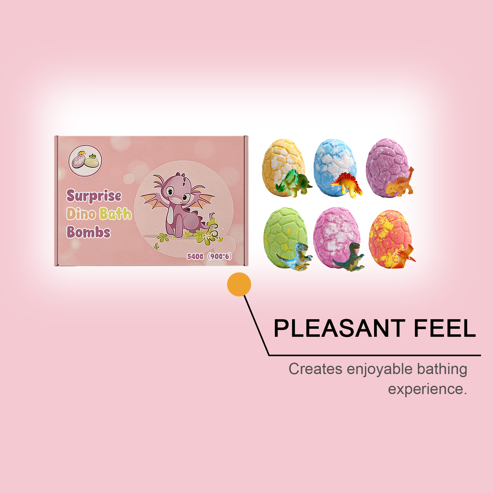 Dinosaur Egg Bath Bombs for Ki - огляд і ціна Bath Salts