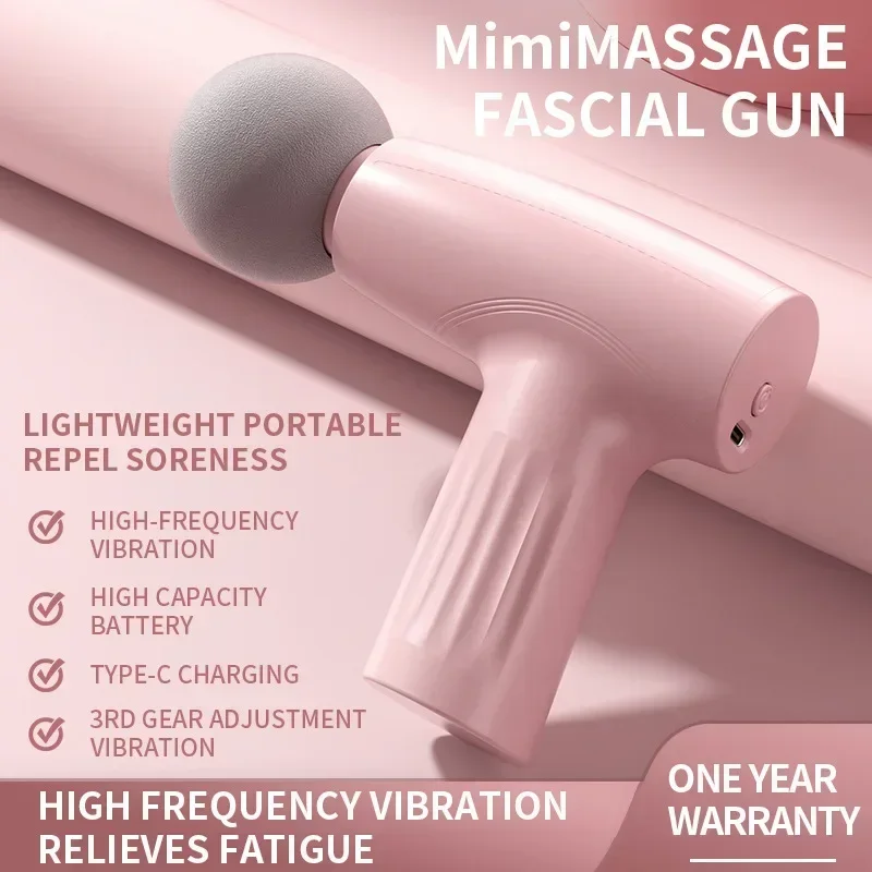 Muscle Mini Pink Massage Gun D - огляд і ціна Massage Gun
