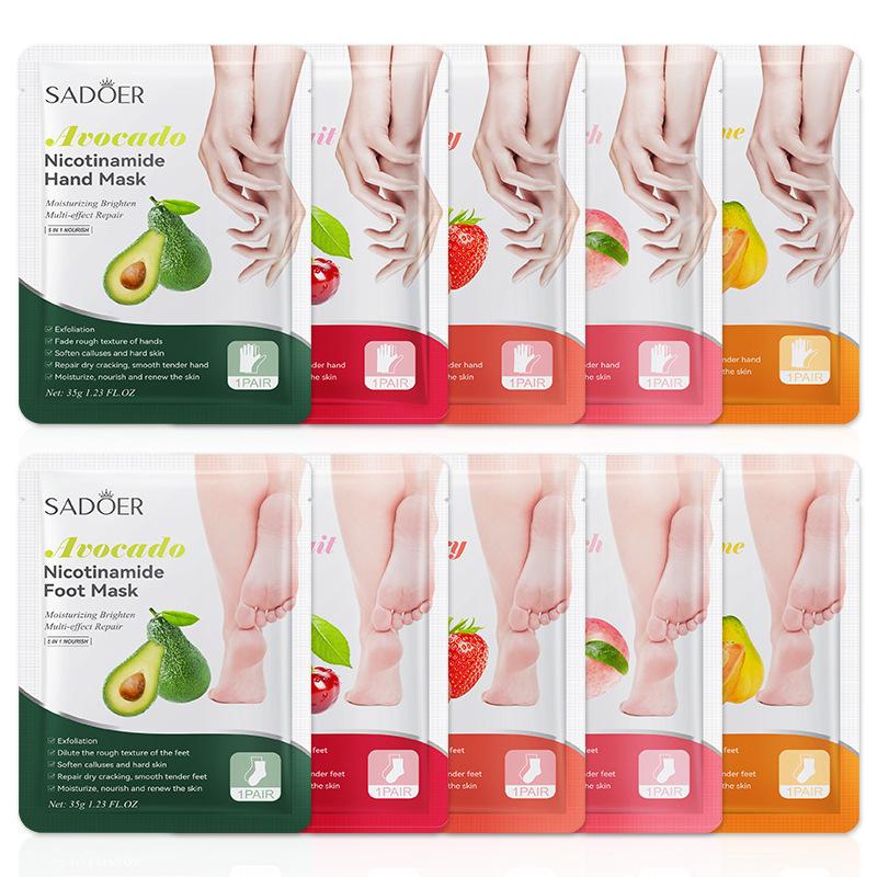 1 Pairs SADOER Fruits Foot Mas - огляд і ціна Foot Spa