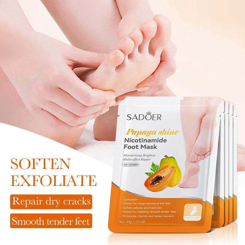 1 Pairs SADOER Fruits Foot Mas - огляд і ціна Foot Spa
