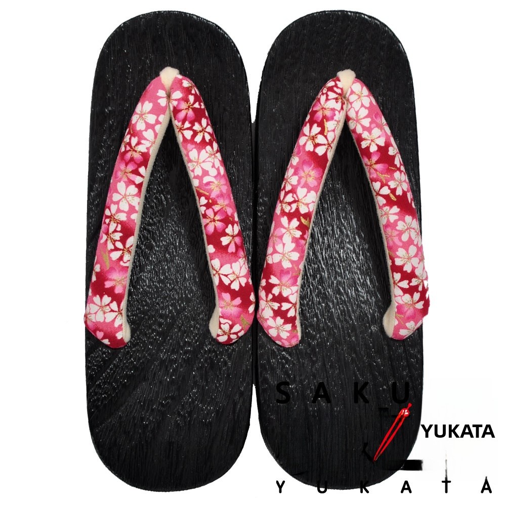 Sakura Yukata Wooden Sandals P - огляд і ціна Bathrobe