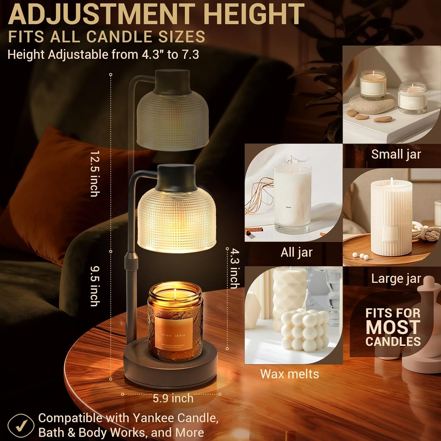 Candle Warmer Lamp with Timer  - огляд і ціна Wax Warmer