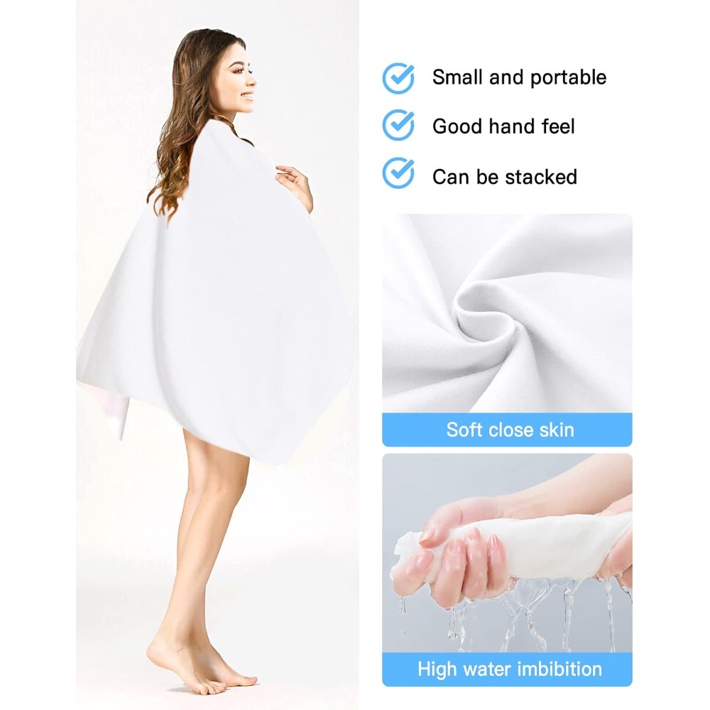 1pc Beach Towel Pure White Tow - огляд і ціна Spa Towel
