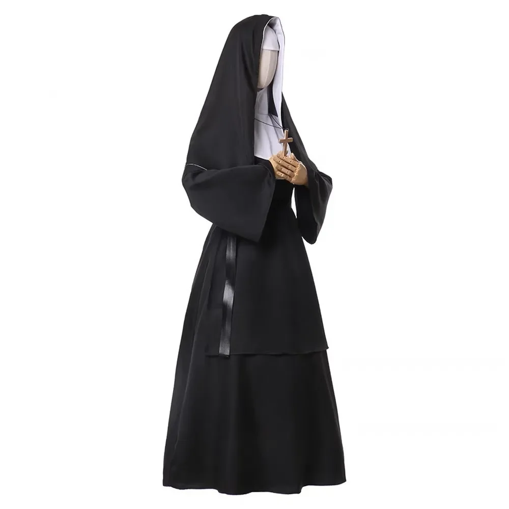 2026 Women Nun Costumes Maria  - огляд і ціна Bathrobe