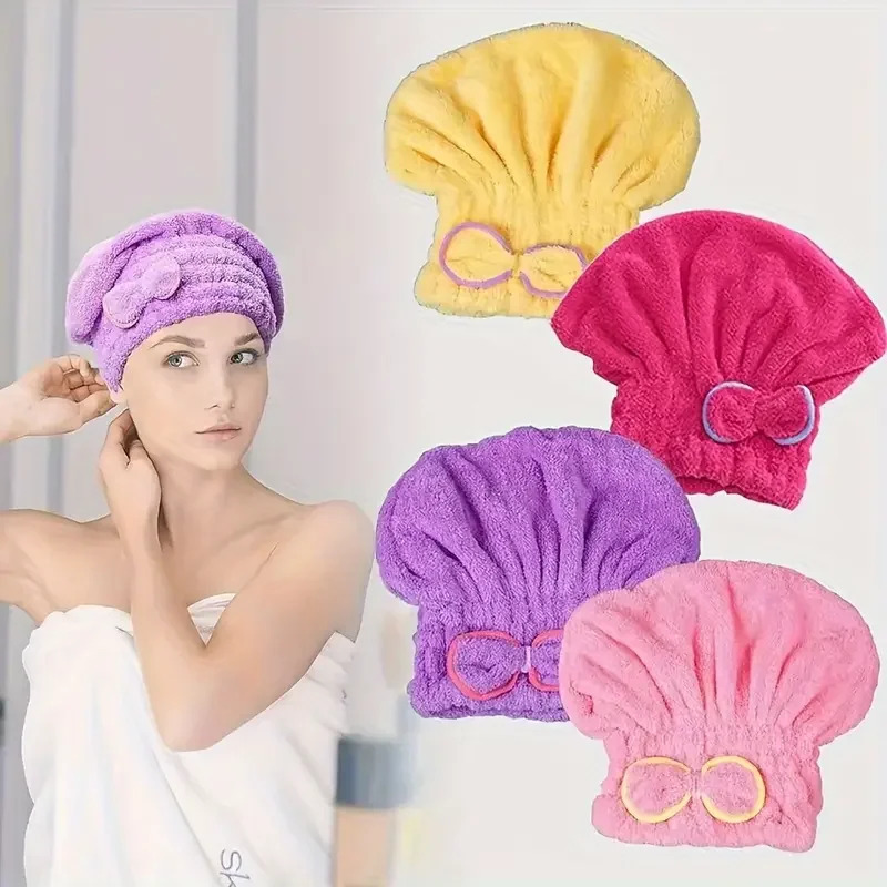 Quick Drying Hair Cap Women Bo - огляд і ціна Spa Towel