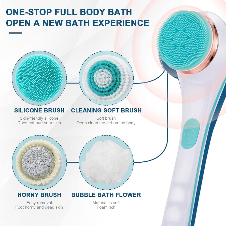 Electric Body Scrubber Shower  - огляд і ціна Bath Salts
