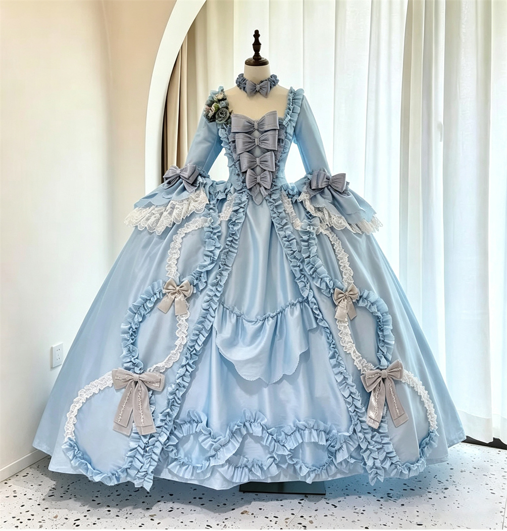 18th Century Rococo Blue Robe  - огляд і ціна Bathrobe