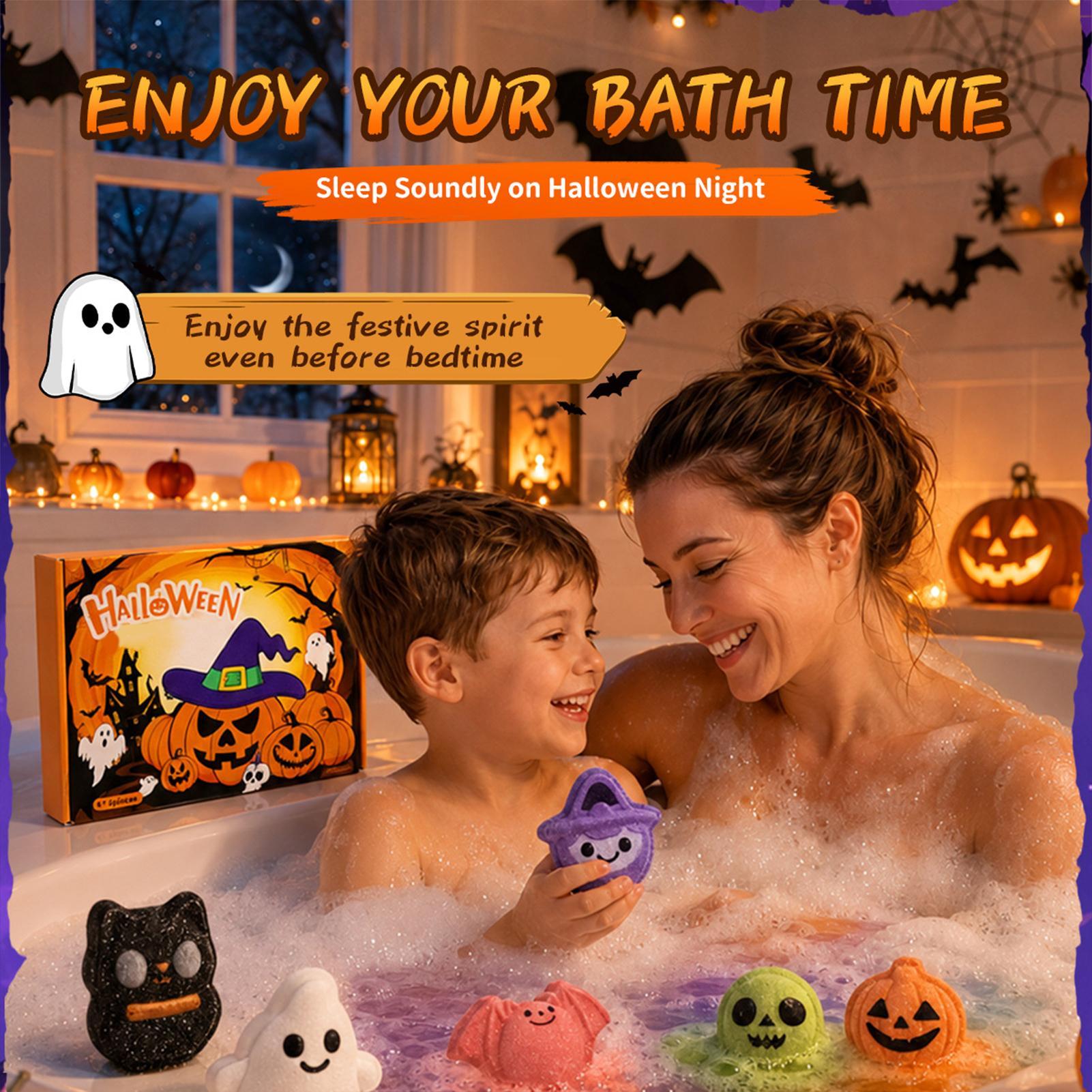 Halloween Bath ball Set, 6-pie - огляд і ціна Bath Salts