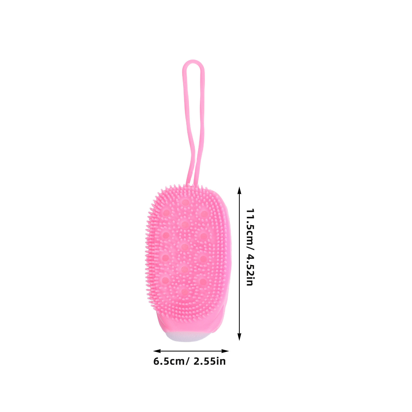 3Pcs Silicone Body Scrubber Du - огляд і ціна Body Brush