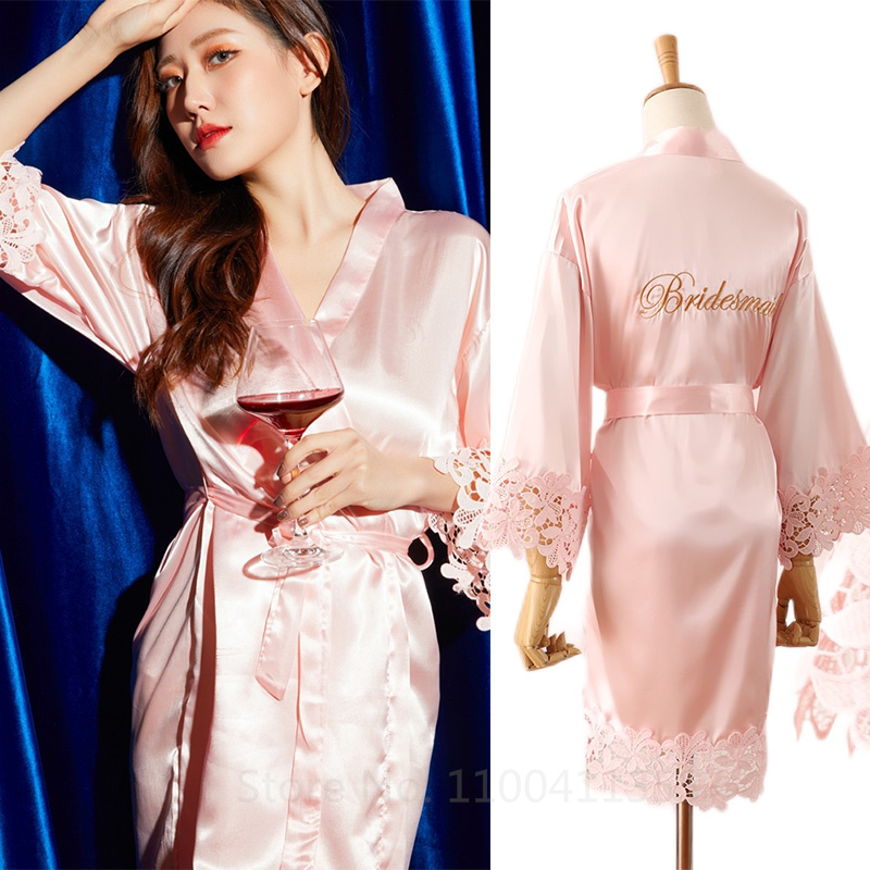 Summer Lace Sleepwear Bride&Br - огляд і ціна Bathrobe