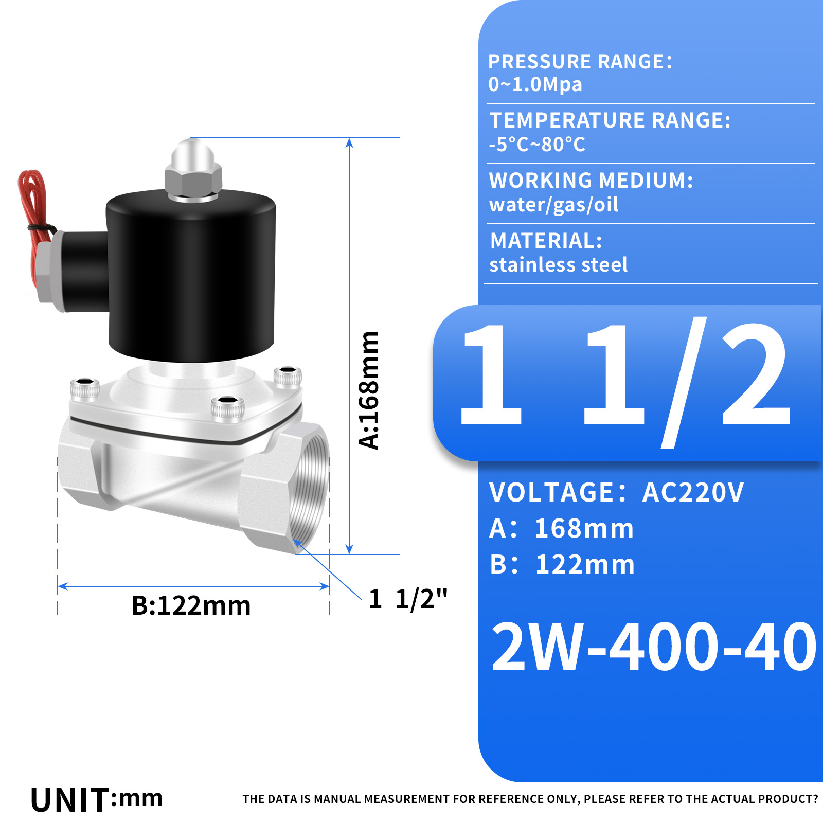 1-1/2 Inch stainless steel bod - огляд і ціна Body Oil