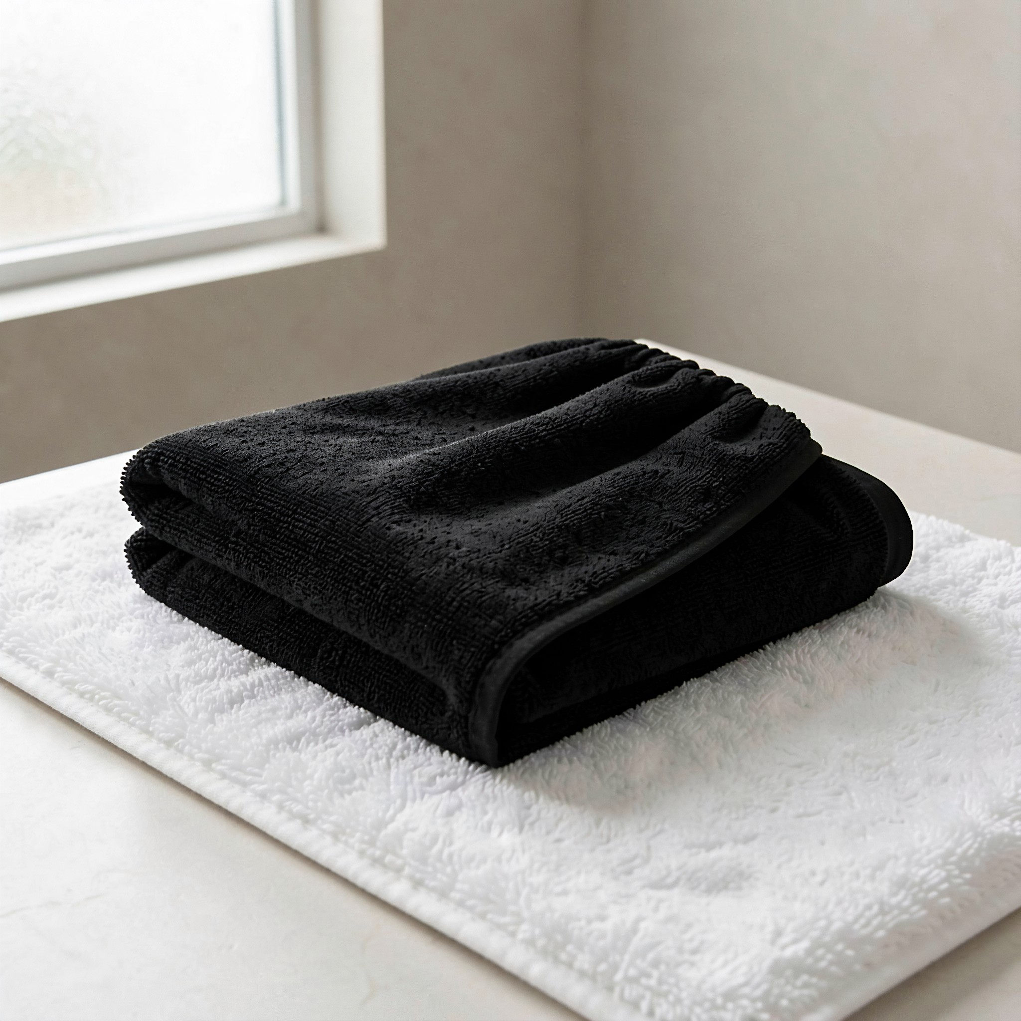 Black 35x75cm Pure Cotton Hand - огляд і ціна Spa Towel