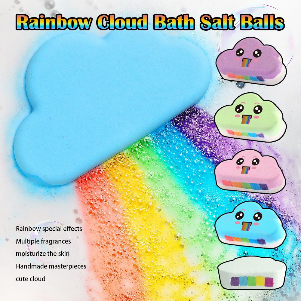 Rainbow Cloud Bath Ball for Ki - огляд і ціна Bath Salts