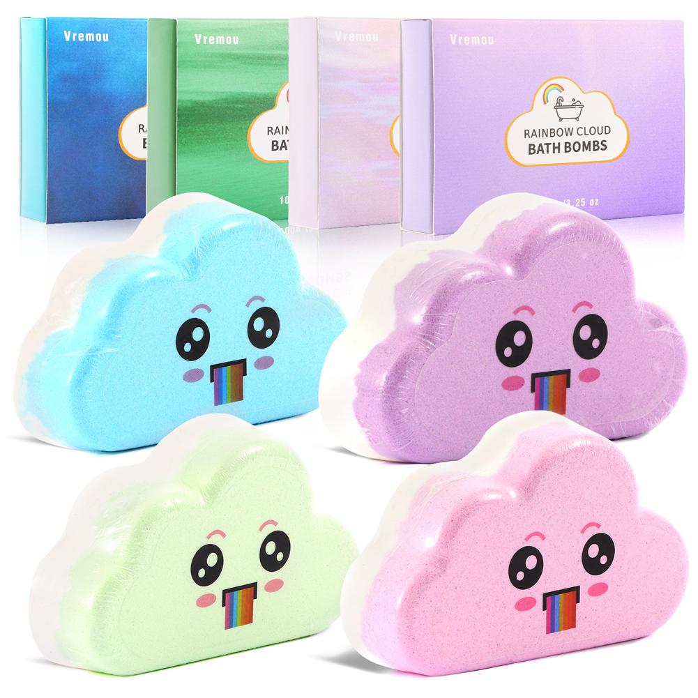 Rainbow Cloud Bath Ball for Ki - огляд і ціна Bath Salts