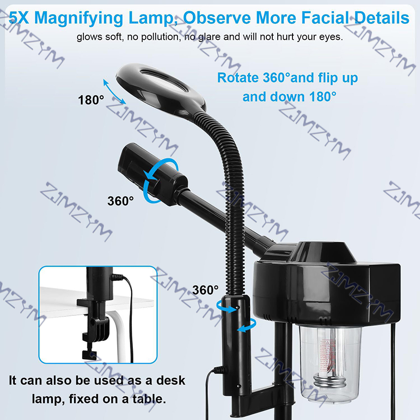 2-In-1 Facial Steamer with Lig - огляд і ціна Face Steamer