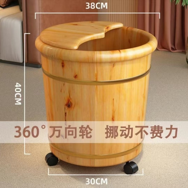 Wooden Foot Soaking Bucket, So - огляд і ціна Spa Massager