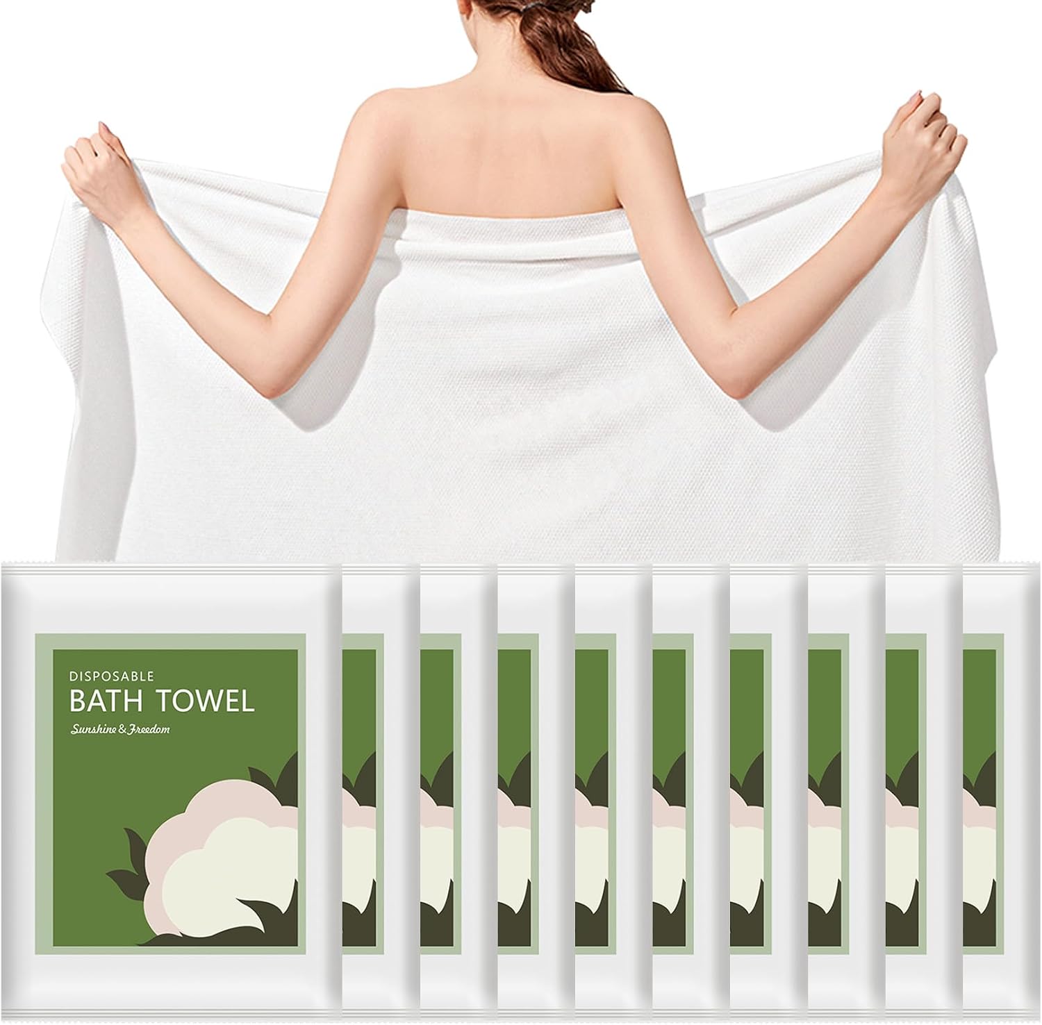 Disposable Bath Towels 10Pcs 5 - огляд і ціна Spa Towel