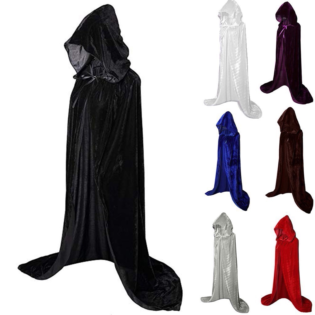 Halloween Cloaks Gothic Hooded - огляд і ціна Bathrobe