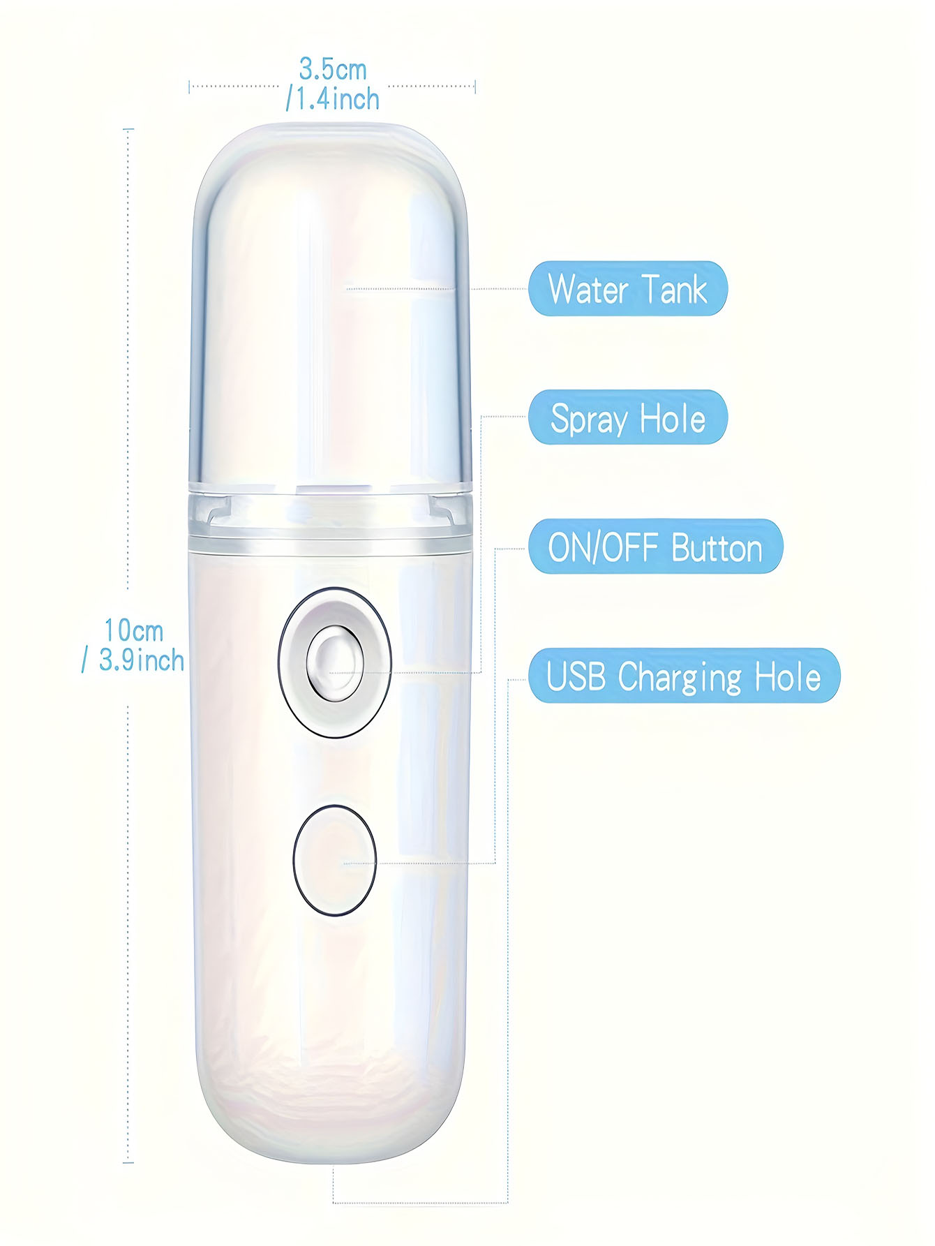 USB Mist Facial Sprayer  Humid - огляд і ціна Face Steamer