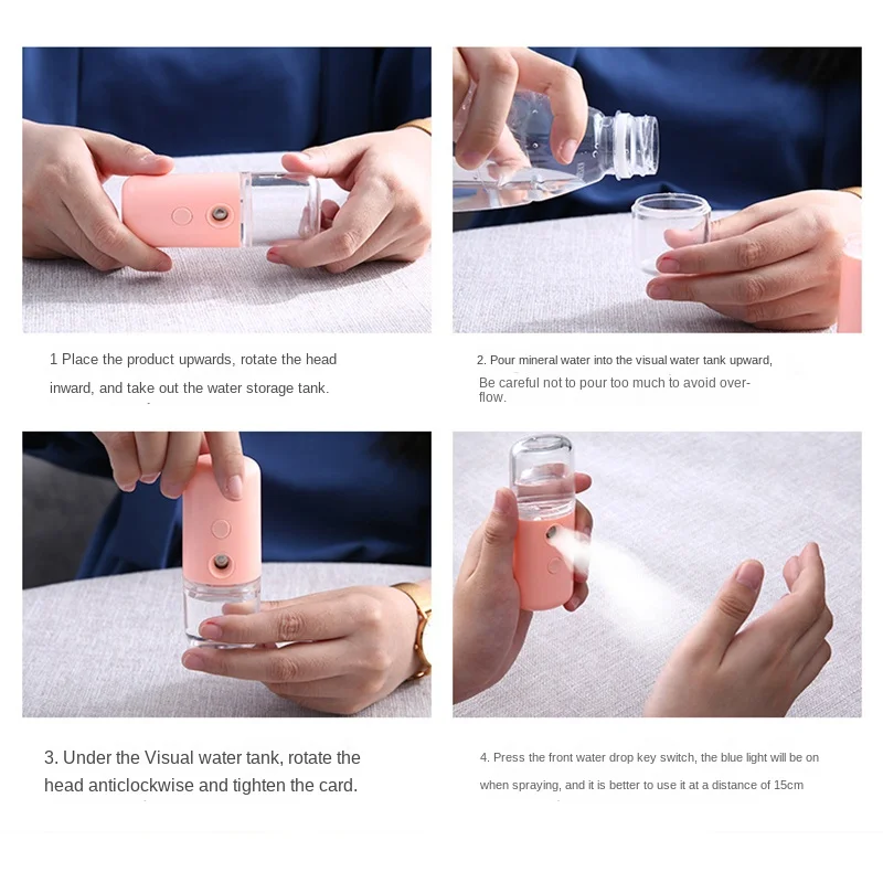 Mini Portable Humidifier Facia - огляд і ціна Face Steamer