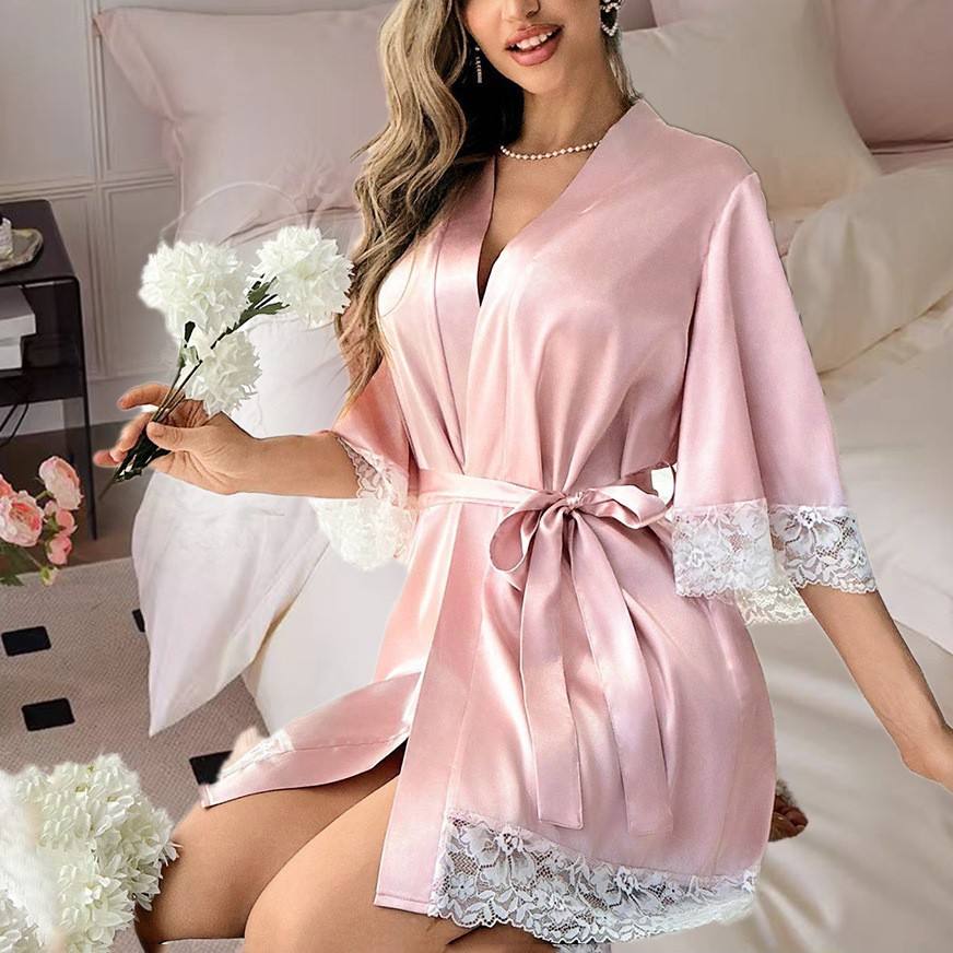 European and American bride ba - огляд і ціна Bathrobe