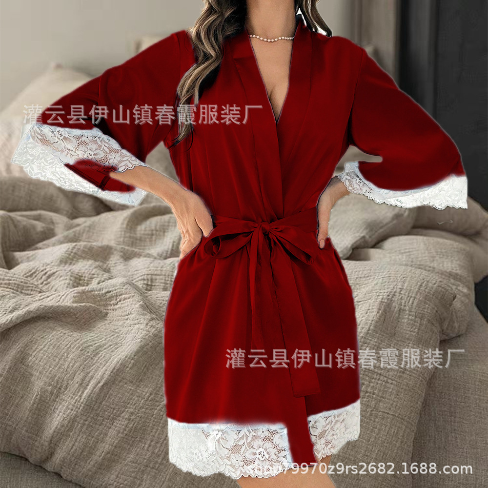 European and American bride ba - огляд і ціна Bathrobe