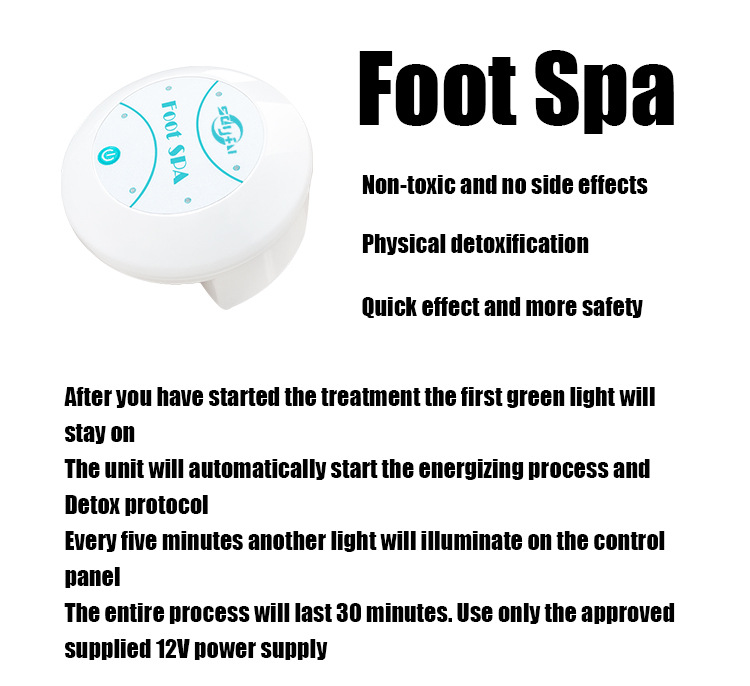 Detox Ion Electric Foot Spa Ba - огляд і ціна Bath Salts
