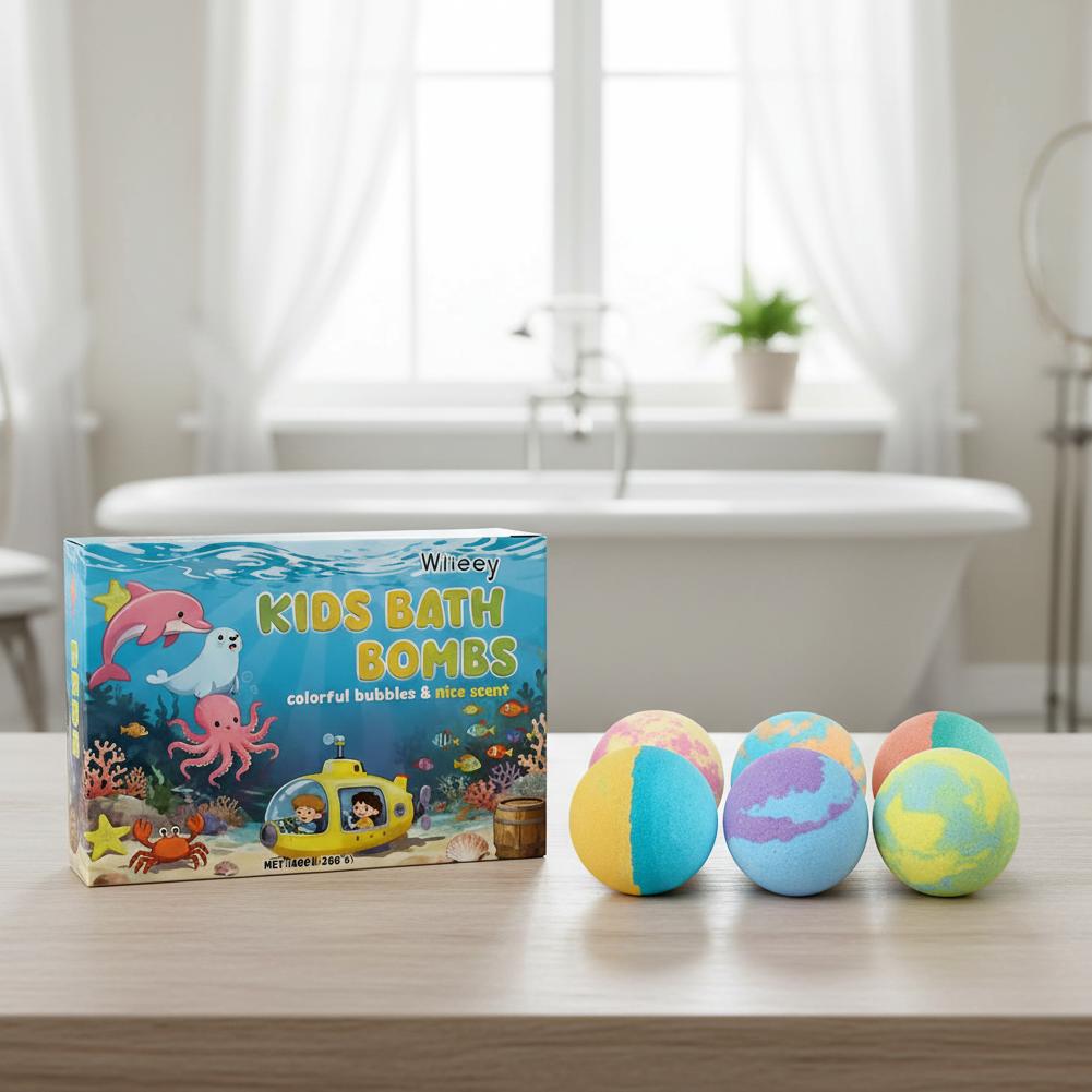 6pcs/Box Colorful Bath Bombs,  - огляд і ціна Bath Salts