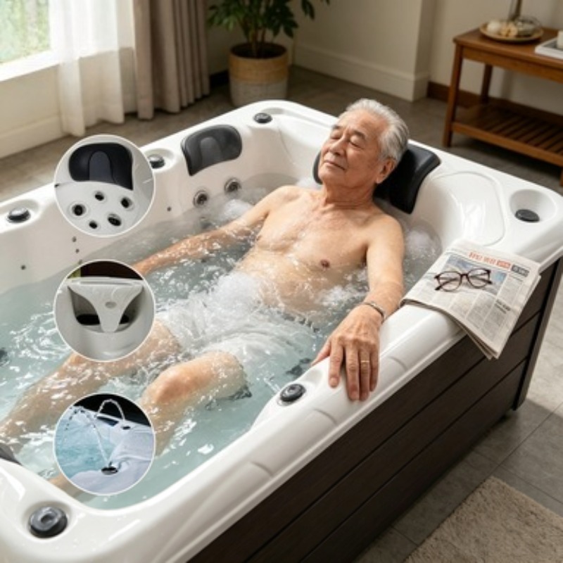 Massage Bathtub Acrylic Whirlp - огляд і ціна Spa Massager