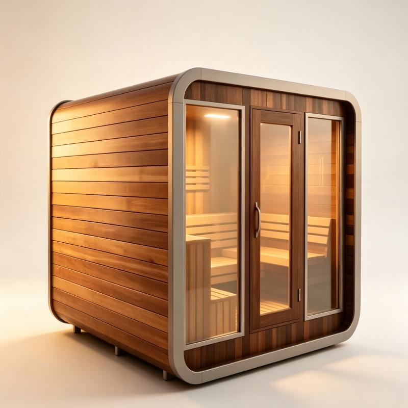 Luxury Custom Sauna Room Solid - огляд і ціна Spa Wellness Gym