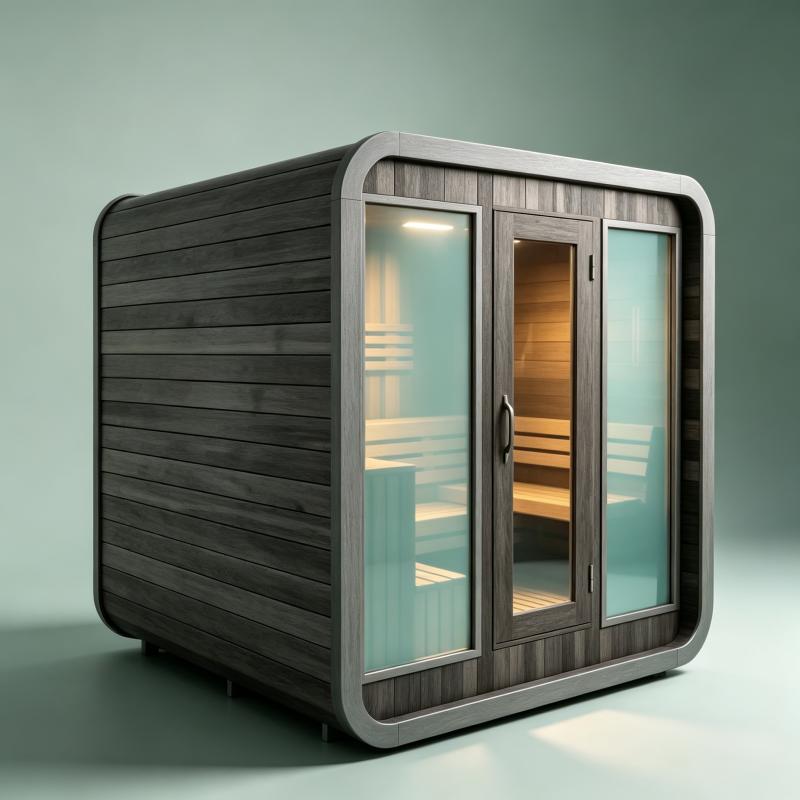 Luxury Custom Sauna Room Solid - огляд і ціна Spa Wellness Gym