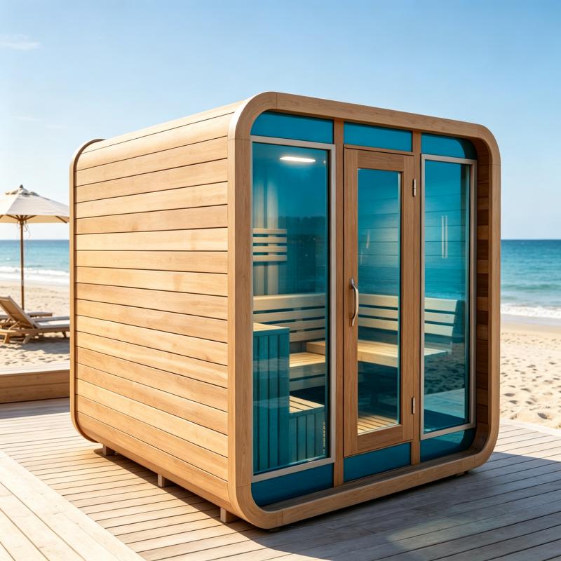 Luxury Custom Sauna Room Solid - огляд і ціна Spa Wellness Gym