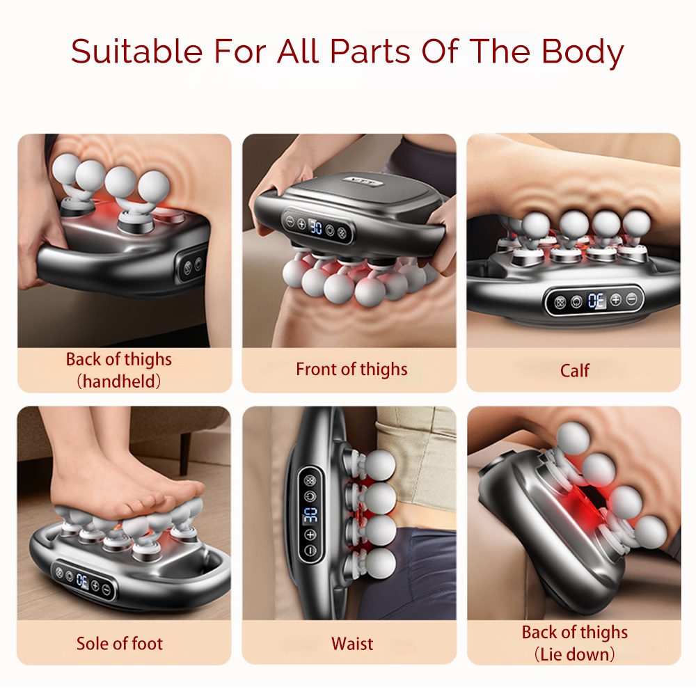 16-Head Fascia Gun High-Freque - огляд і ціна Massage Gun