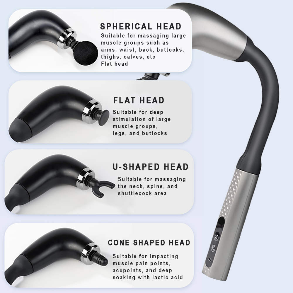 Portable Fascial Massage Gun E - огляд і ціна Massage Gun