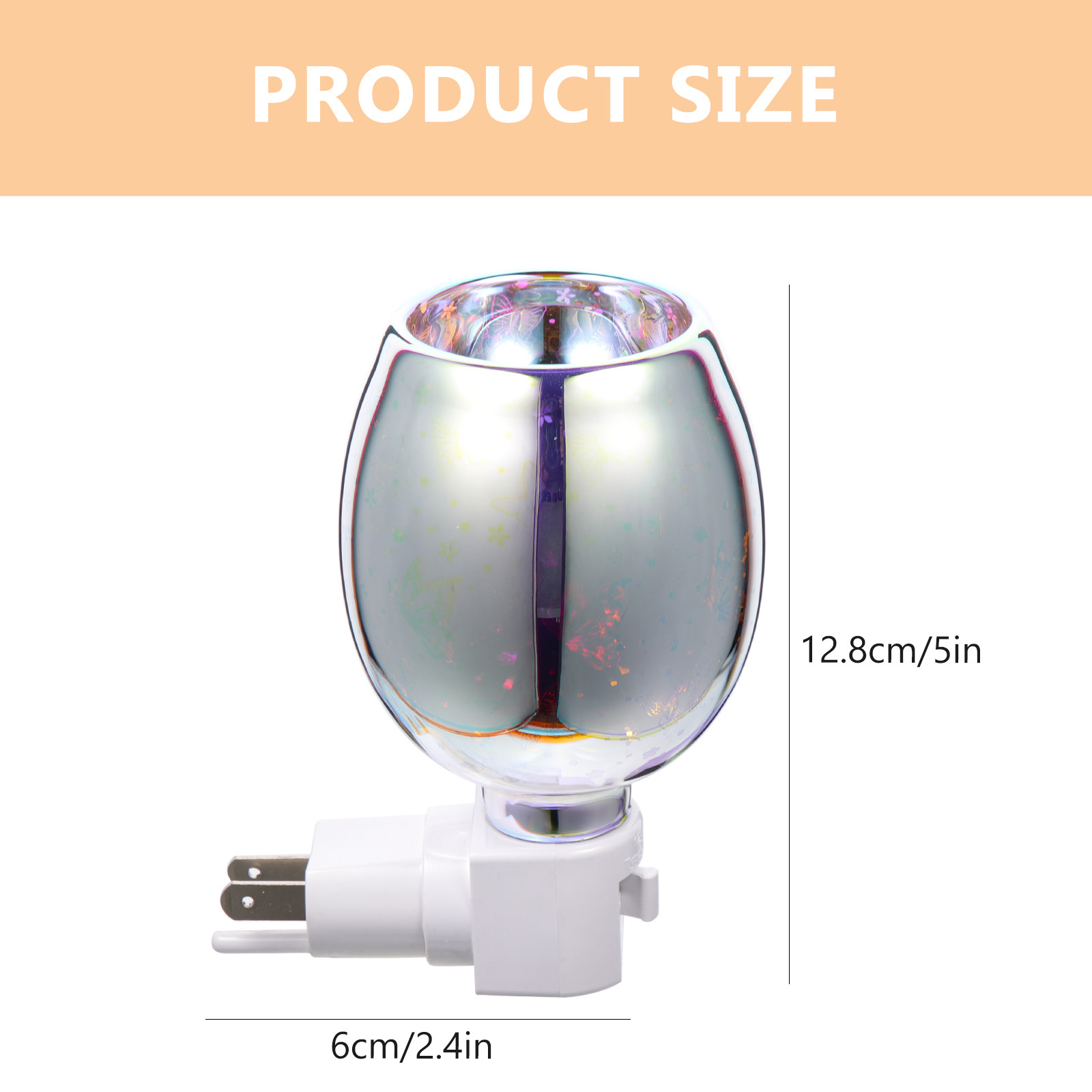 Plug In Glass Fragrance Warmer - огляд і ціна Wax Warmer