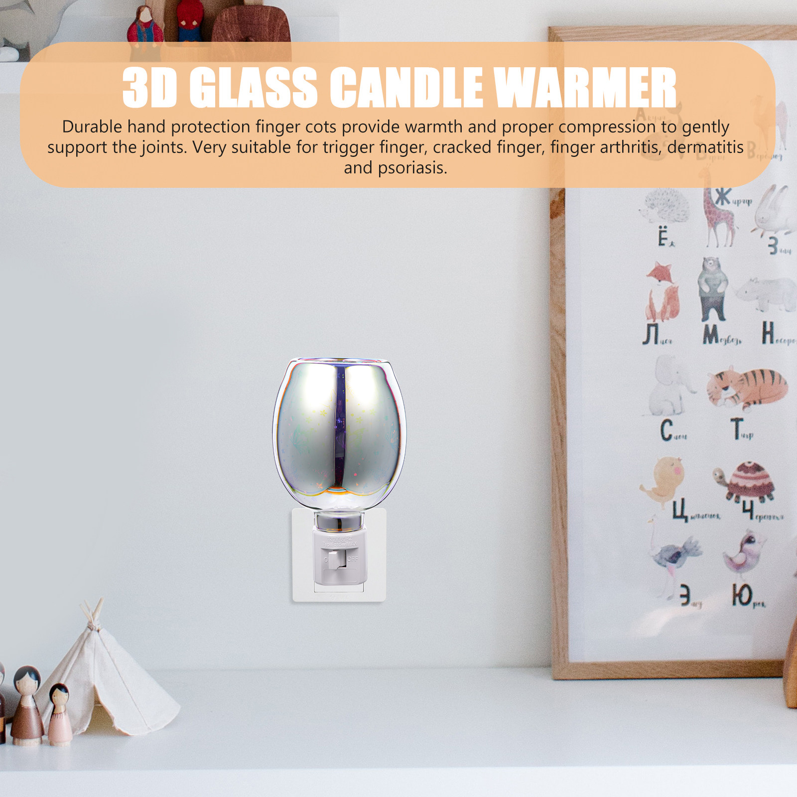 Plug In Glass Fragrance Warmer - огляд і ціна Wax Warmer