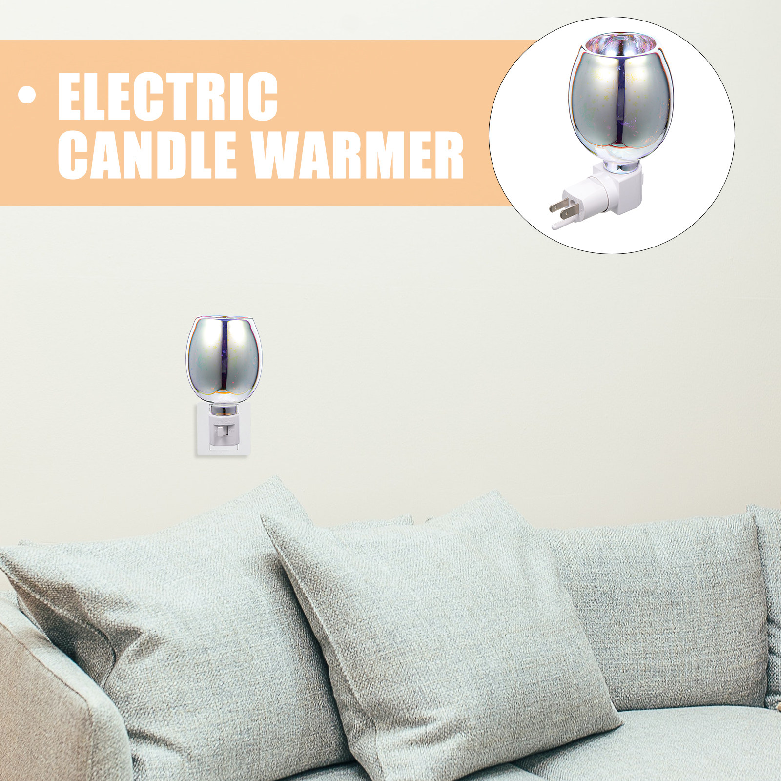 Plug In Glass Fragrance Warmer - огляд і ціна Wax Warmer