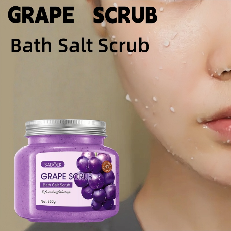 Grape Bath Salt Scrub 350g, Ex - огляд і ціна Bath Salts