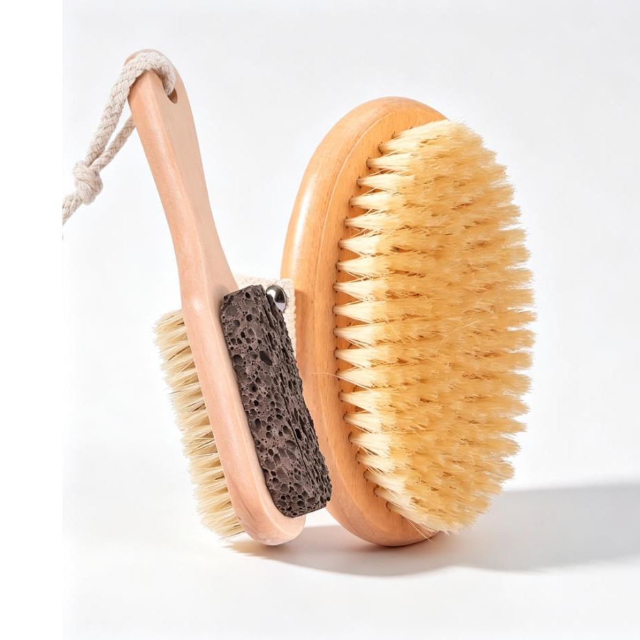 2Pcs Dry Brushing Body Brush a - огляд і ціна Body Brush