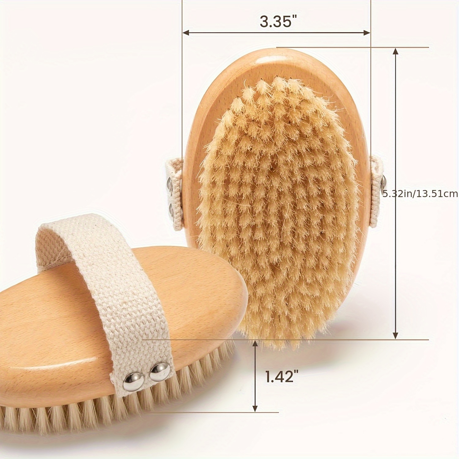 2Pcs Dry Brushing Body Brush a - огляд і ціна Body Brush