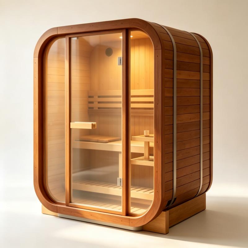 Custom Luxury Sauna Cabin Soli - огляд і ціна Spa Wellness Gym