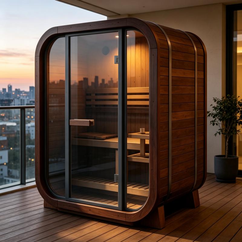 Custom Luxury Sauna Cabin Soli - огляд і ціна Spa Wellness Gym