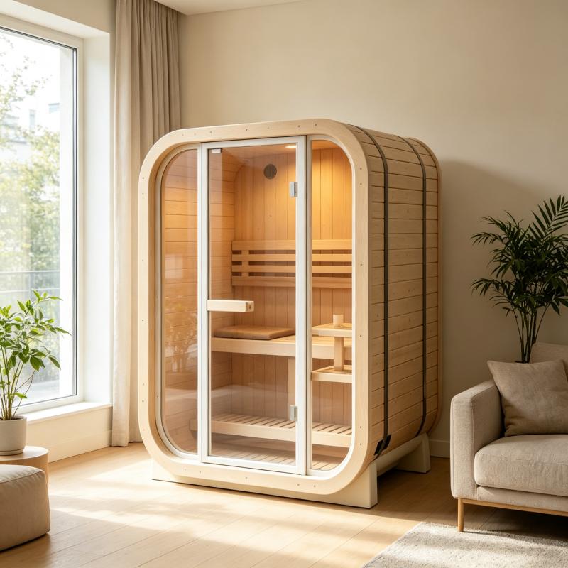 Custom Luxury Sauna Cabin Soli - огляд і ціна Spa Wellness Gym