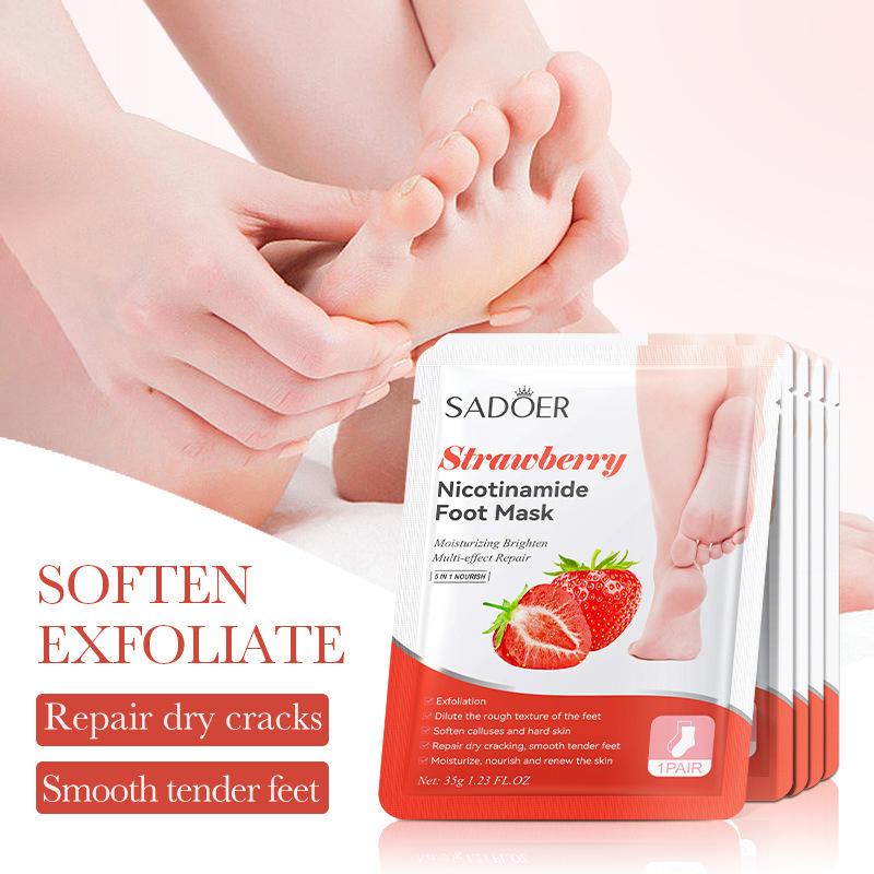 1 Pairs SADOER Fruits Foot Mas - огляд і ціна Foot Spa
