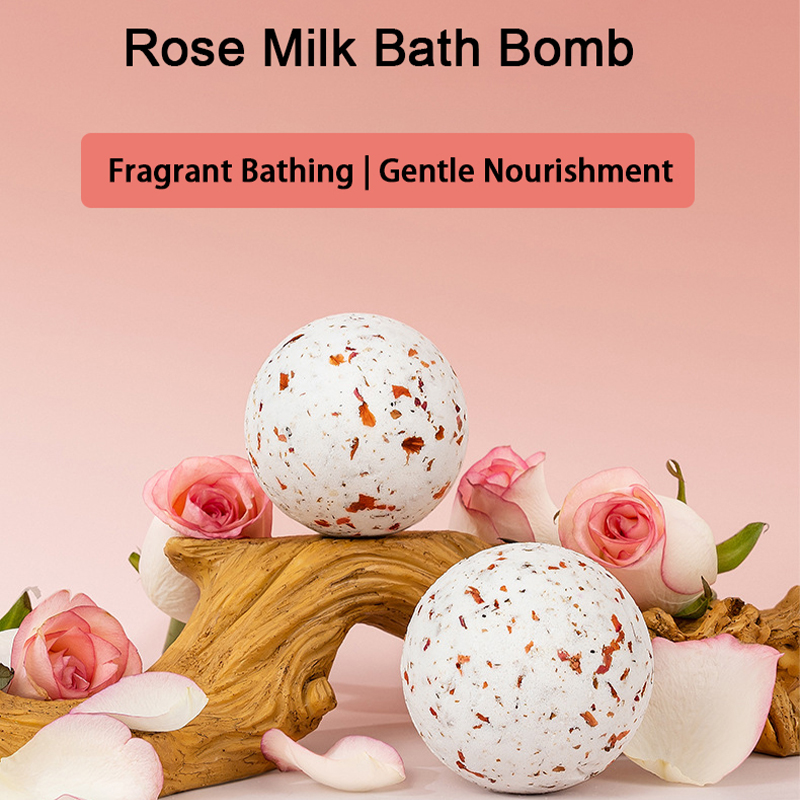 Natural Rose Milk Bubble Bath  - огляд і ціна Bath Salts