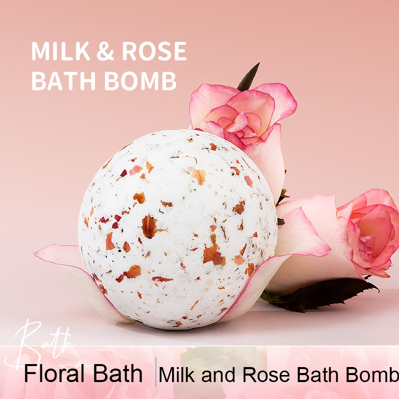Natural Rose Milk Bubble Bath  - огляд і ціна Bath Salts