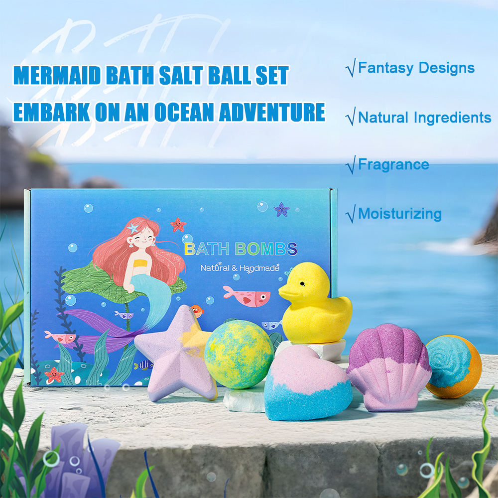 6Pcs Bath Bomb Gift Set for Wo - огляд і ціна Bath Salts