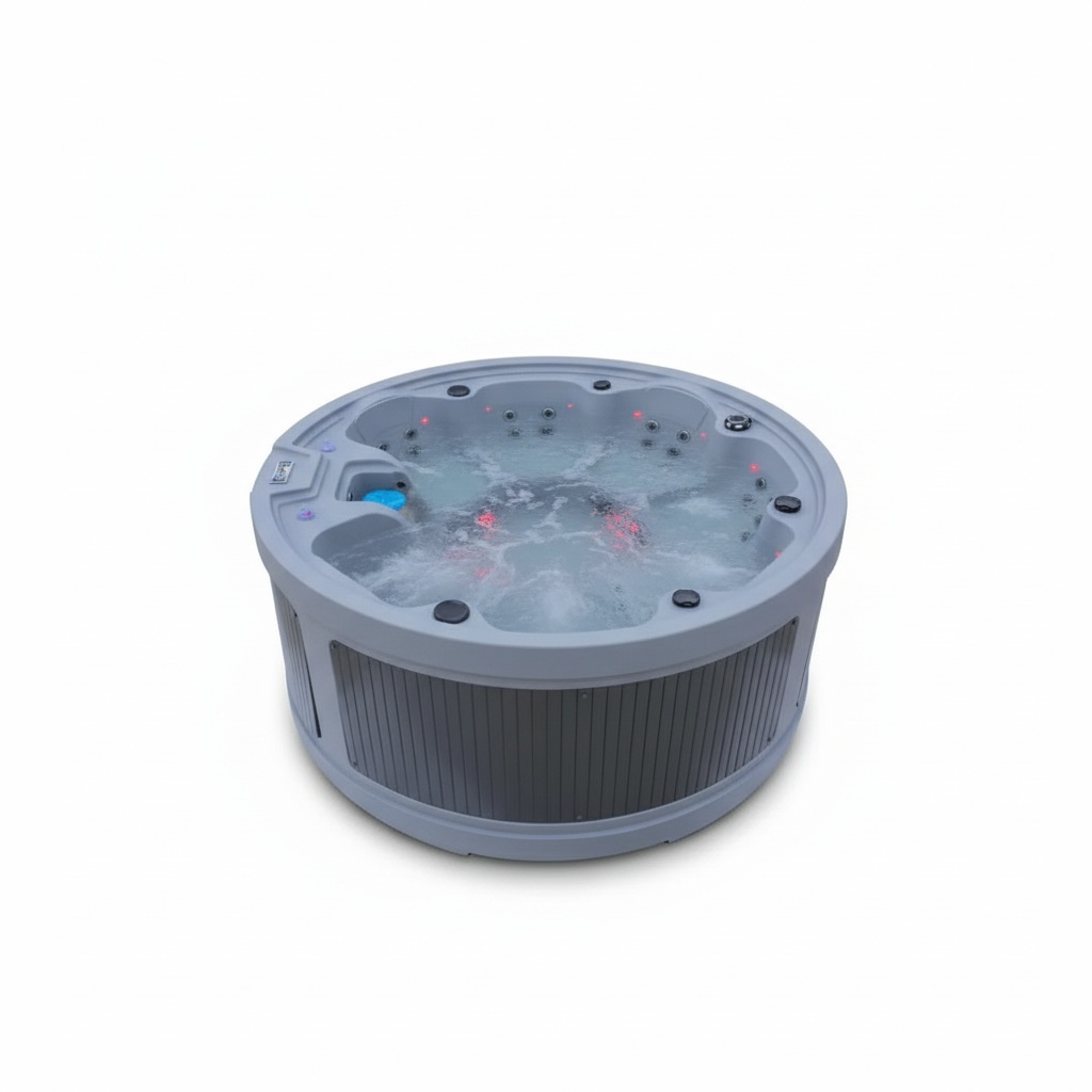 7 Person Hot Tub, Round Massag - огляд і ціна Hot Tub