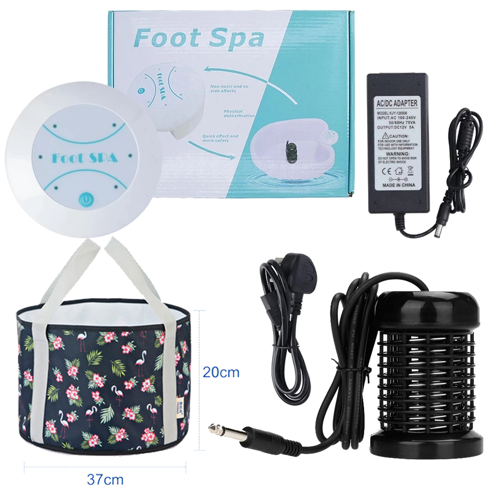Foot Detox Ionic Spa Massager  - огляд і ціна Bath Salts